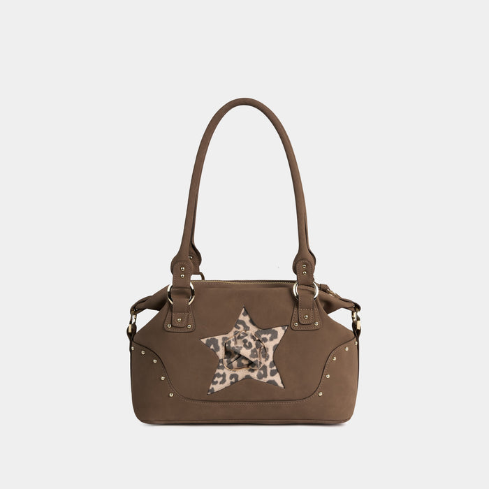 Bag Y2K STAR — Brown Sugar x Leopard