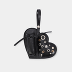 Charm EYELET HEART Lipstick Case