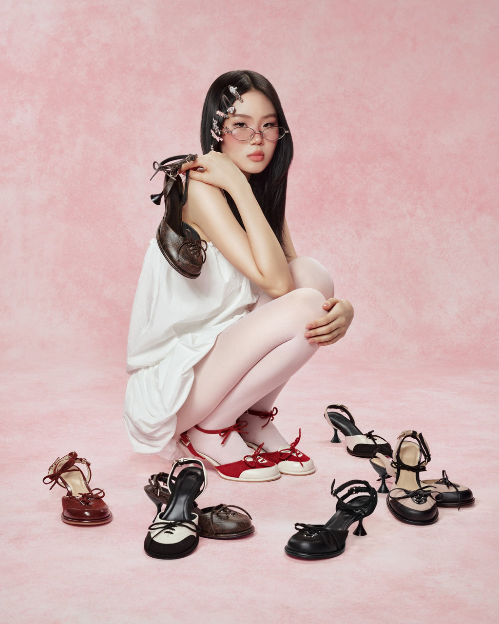 BUBBLE 70mm Slingback Pumps (Shoes)