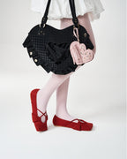 SQUARE X Ballet Flats (Shoes)