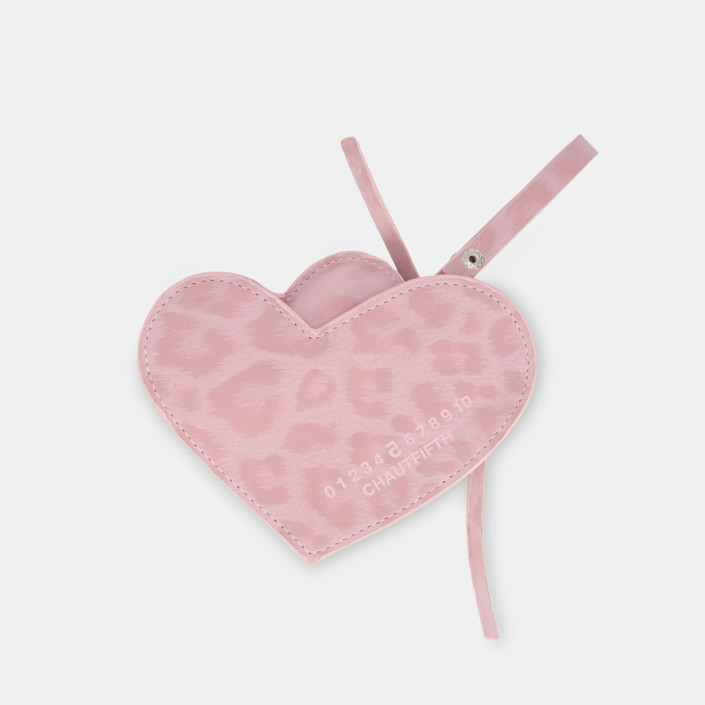 Charm EYELET HEART Lipstick Case