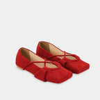 SQUARE X Ballet Flats (Shoes)
