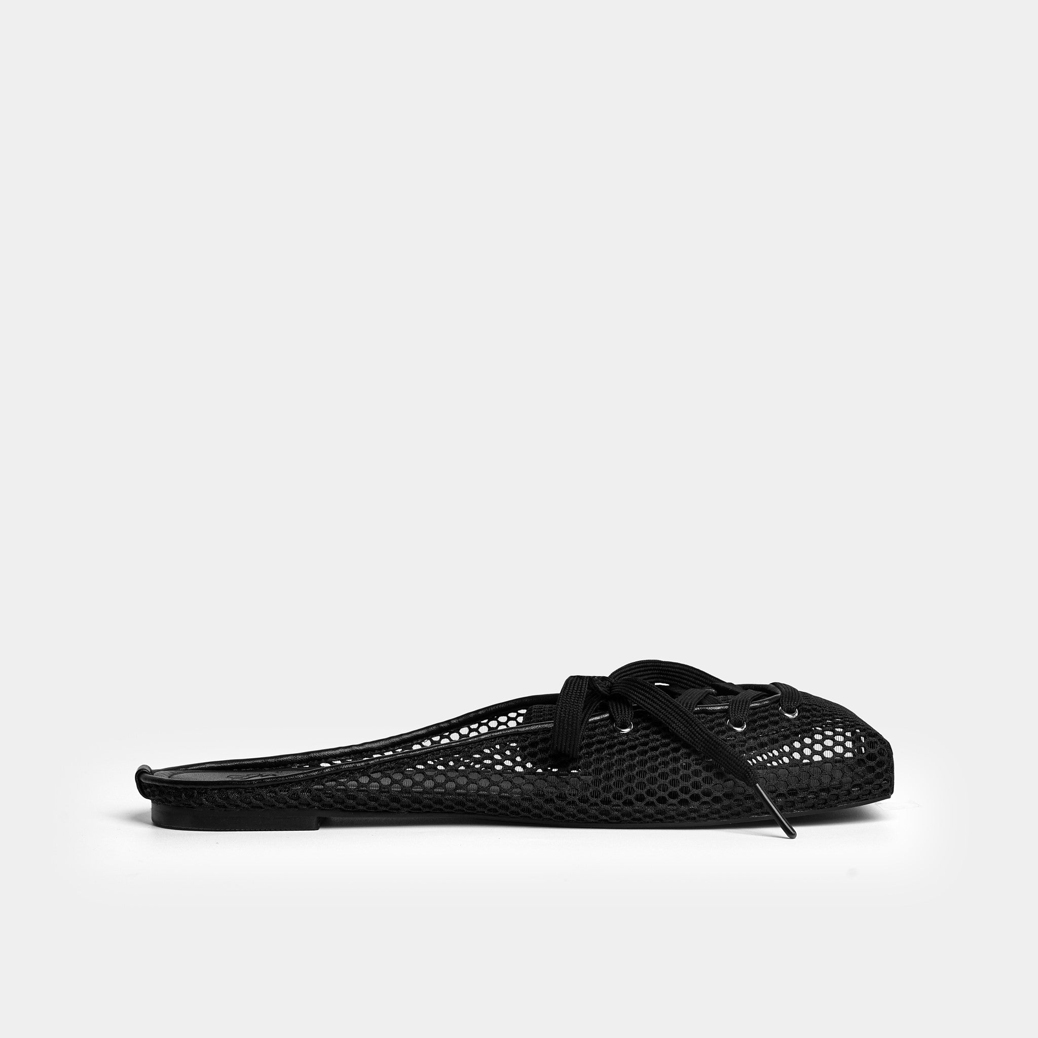 Shoes "MIDDLE" MESH BALLET FLAT MULES