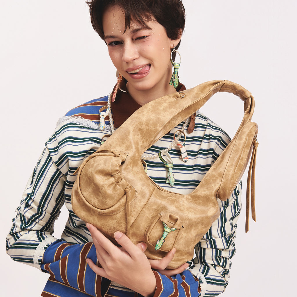 Bag C2-POCKET HOBO TIE (M)