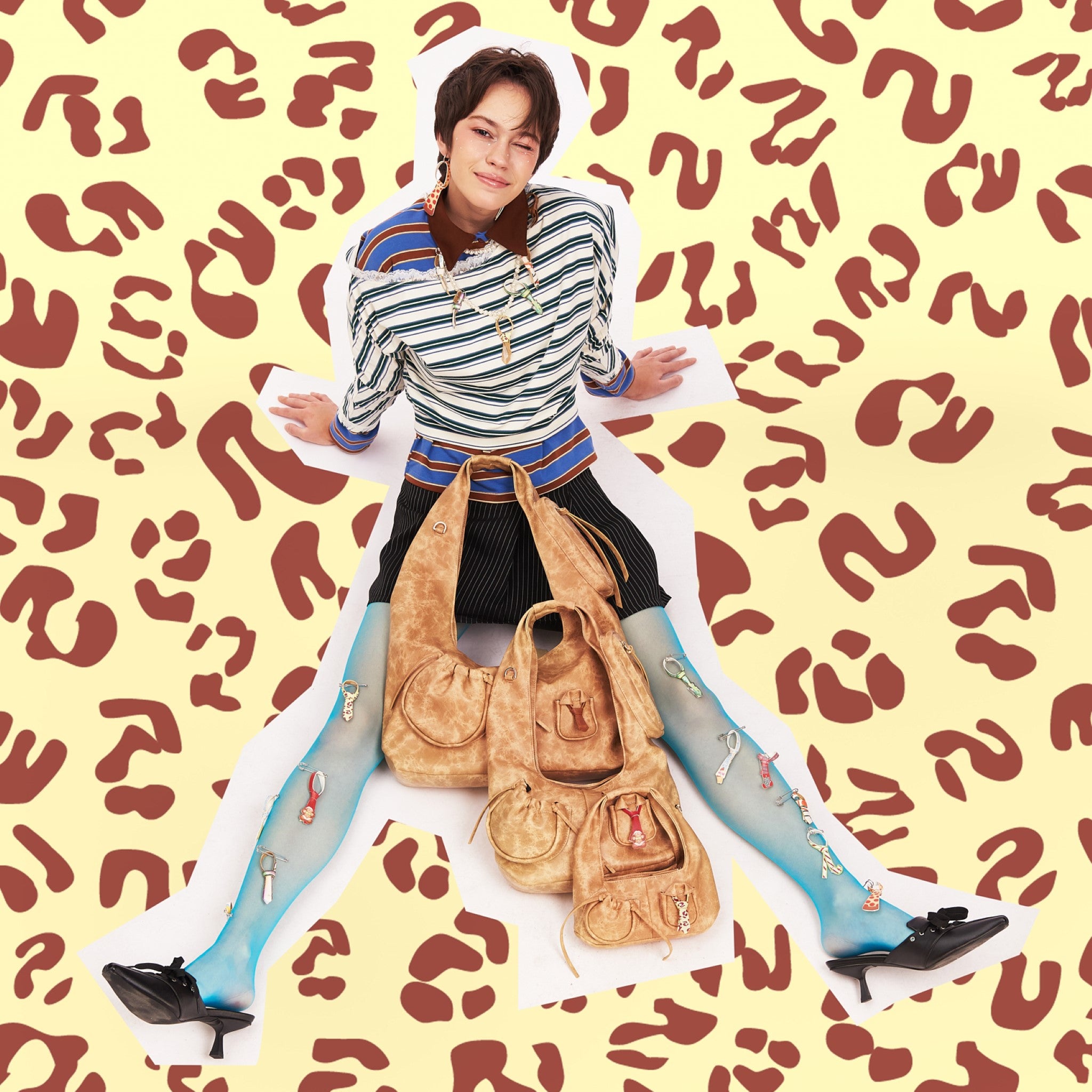 Bag C2-POCKET HOBO TIE (L)