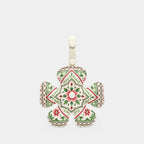 Charm FAN FLOWER Peranakan (S)
