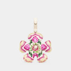 Charm FAN FLOWER Peranakan (S)