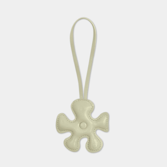 Charm MINI FAN FLOWER — White Cream