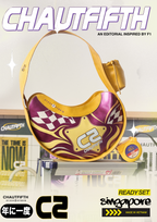 CHAUTFIFTH Full Grid Bundle — Bandana + Tee + Bag Bean