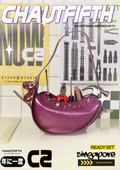 CHAUTFIFTH Full Grid Bundle — Bandana + Tee + Bag Bean